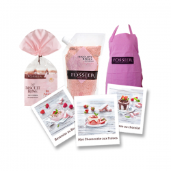 Kit à pâtisser au Biscuit Rose