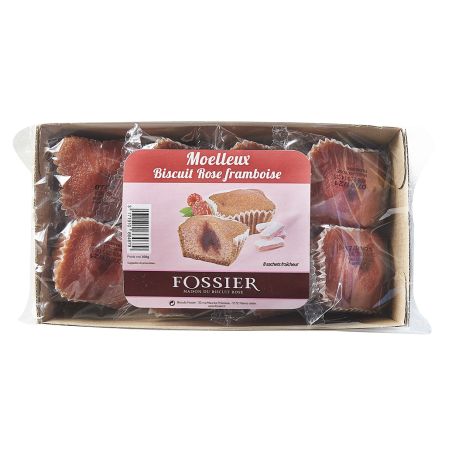 Moelleux au Biscuit Rose framboise Fossier