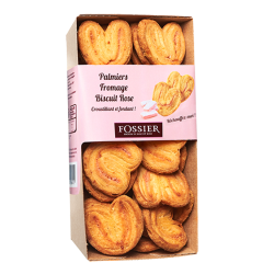 Palmiers fromage Biscuit Rose Fossier
