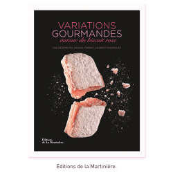 Livre Variations gourmandes autour du Biscuit Rose