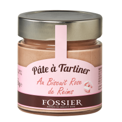 Pâte à tartiner au Biscuit Rose Fossier