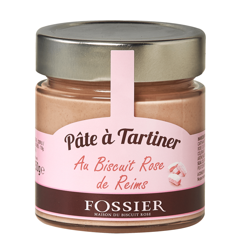 Pâte à tartiner au Biscuit Rose Fossier