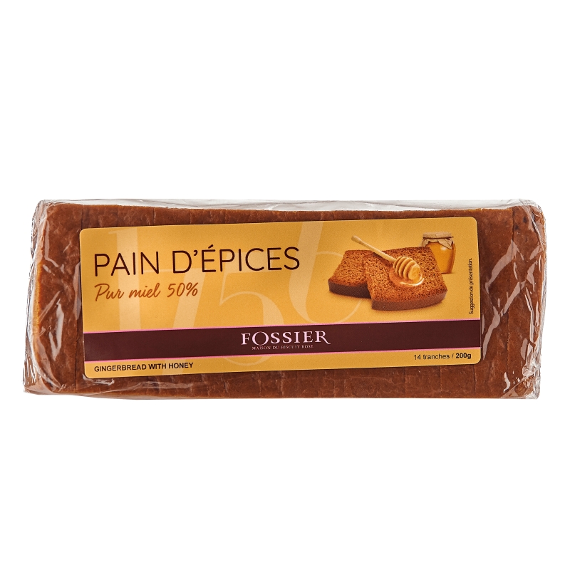 Pain d'épices miel Fossier