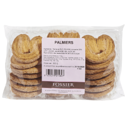 Palmiers pur beurre 300g
