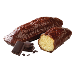 Madeleines pur beurre enrobées chocolat