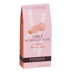 Sablé au Biscuit Rose caramel Fossier