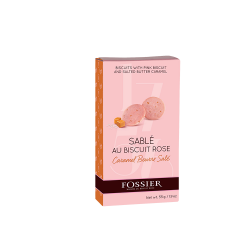 Mini étui Sablé caramel Biscuit Rose