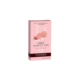 Mini étui Sablé au Biscuit Rose framboise Fossier