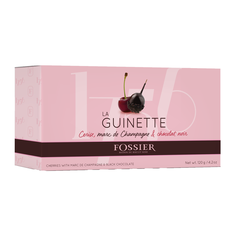 FOSSIER Guinettes, Marc de Champagne cerise et chocolat noir