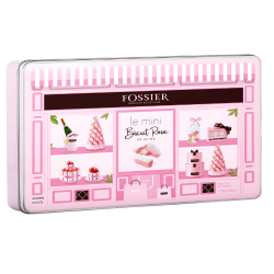 Boîte Métal Mini Biscuit Rose : La boutique Fossier
