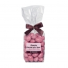 Amandes chocolat lait et blanc au Biscuit Rose 200g