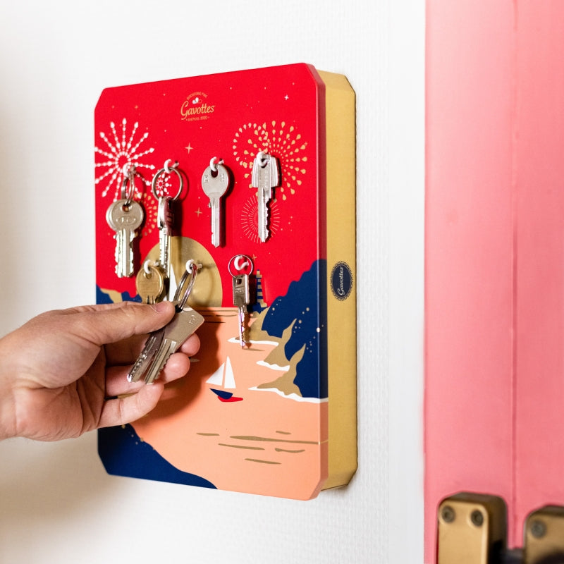 DIY Boite à clés mural Gavottes
