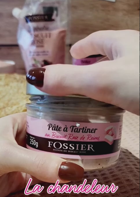 Pâte à tartiner au Biscuit Rose - 250g