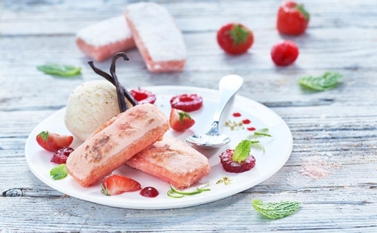 Pains Perdus de Biscuits Roses