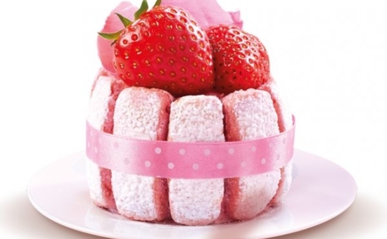 Mini Charlotte aux Biscuits Roses de Reims