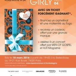 La Maison Fossier soutient le projet Tombola Girly ! Acte 4