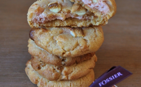 Cookies à la pâte à tartiner au Biscuit Rose