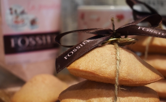 Madeleines aux Biscuits Roses