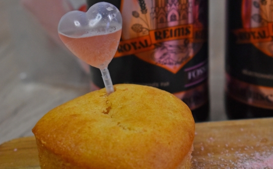Muffin cœur coulant façon baba bière