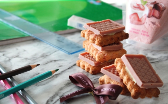 Sablés chocolat Biscuit Rose