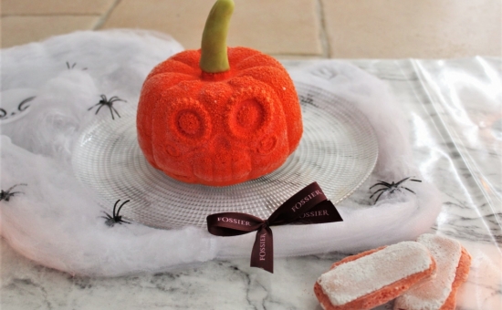 Citrouille au Biscuit Rose