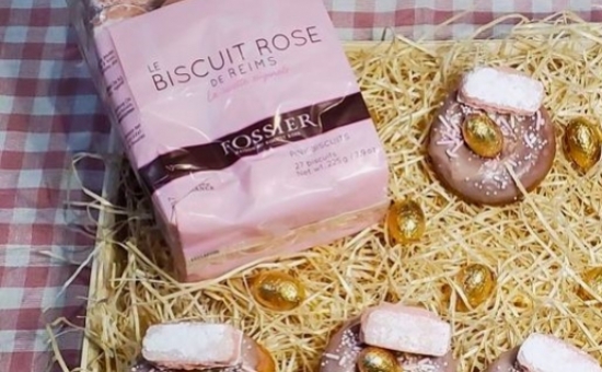 Gourmands au Biscuit Rose